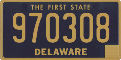 DE license plate 970308