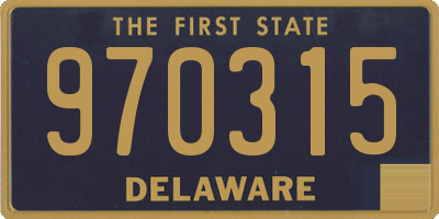 DE license plate 970315