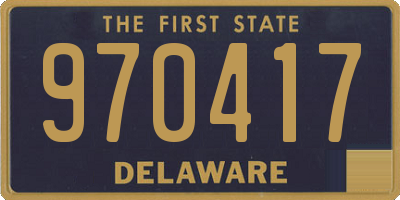 DE license plate 970417