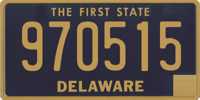 DE license plate 970515