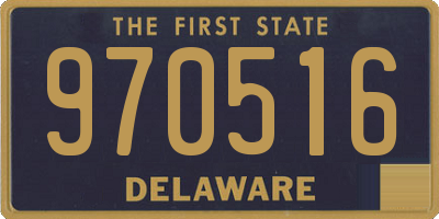 DE license plate 970516
