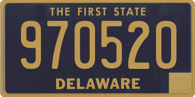 DE license plate 970520