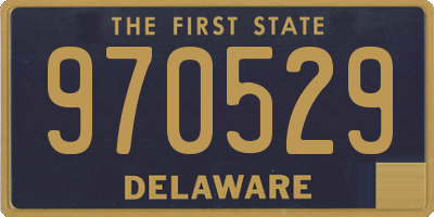 DE license plate 970529
