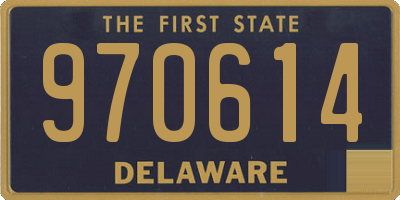 DE license plate 970614