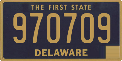 DE license plate 970709