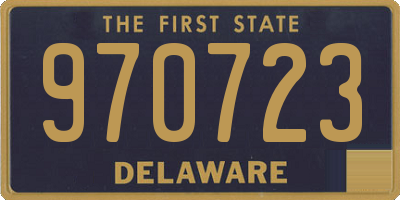 DE license plate 970723