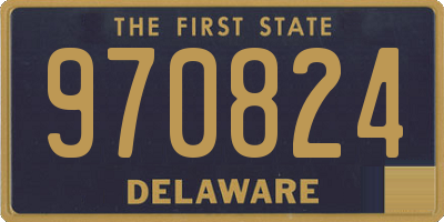 DE license plate 970824