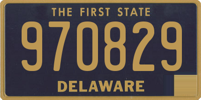 DE license plate 970829