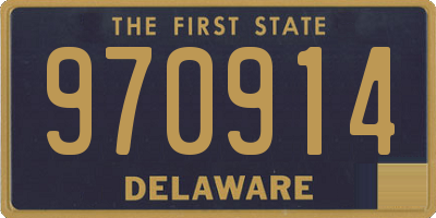 DE license plate 970914