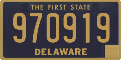 DE license plate 970919