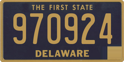 DE license plate 970924