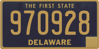DE license plate 970928
