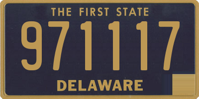 DE license plate 971117