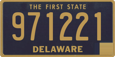DE license plate 971221