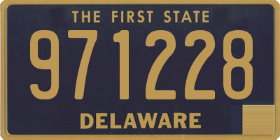 DE license plate 971228