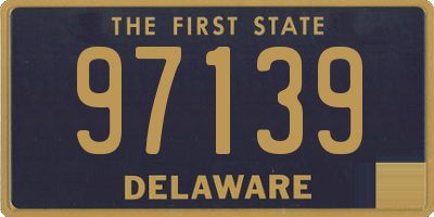DE license plate 97139