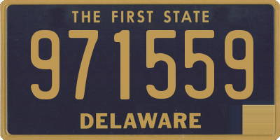 DE license plate 971559