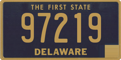 DE license plate 97219