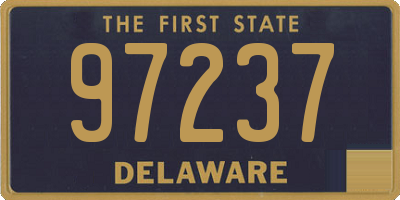DE license plate 97237