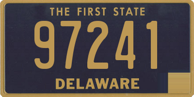 DE license plate 97241