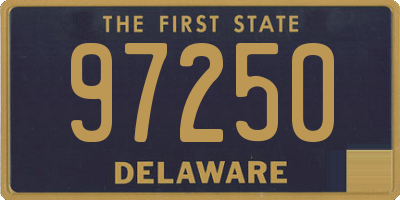 DE license plate 97250
