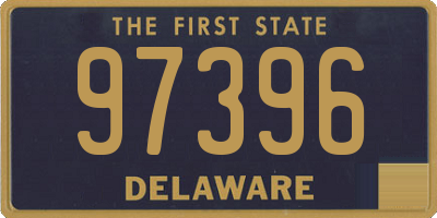 DE license plate 97396