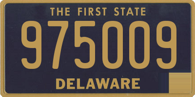 DE license plate 975009