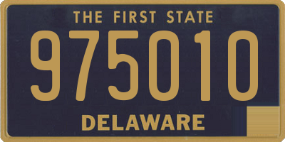 DE license plate 975010