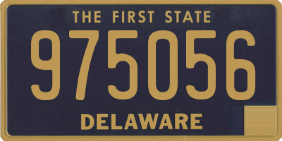 DE license plate 975056