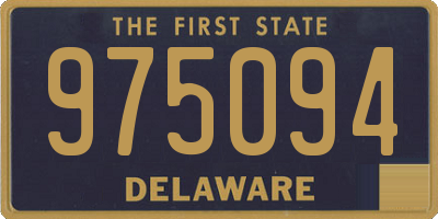 DE license plate 975094