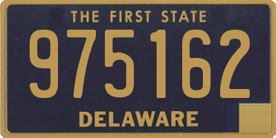 DE license plate 975162