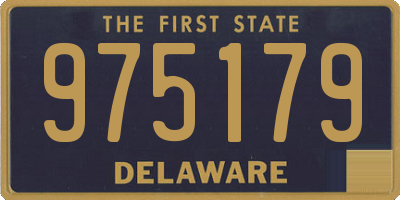 DE license plate 975179