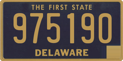 DE license plate 975190