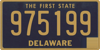 DE license plate 975199