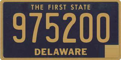 DE license plate 975200