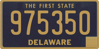 DE license plate 975350