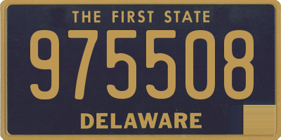 DE license plate 975508