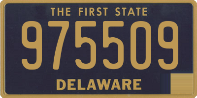 DE license plate 975509