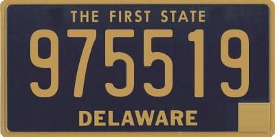 DE license plate 975519