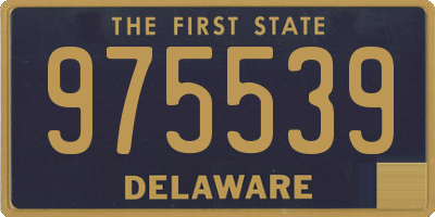 DE license plate 975539