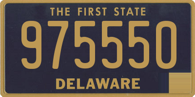 DE license plate 975550