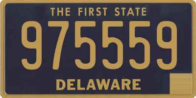 DE license plate 975559