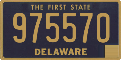 DE license plate 975570