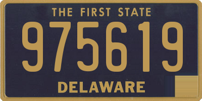 DE license plate 975619