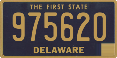 DE license plate 975620