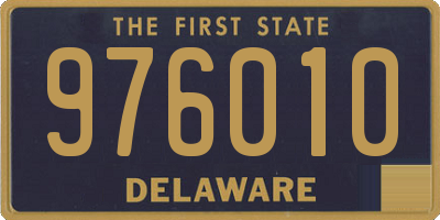 DE license plate 976010