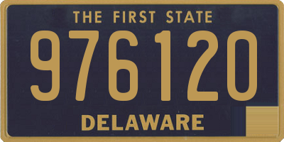 DE license plate 976120