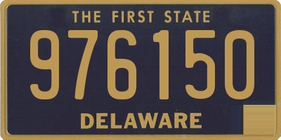 DE license plate 976150