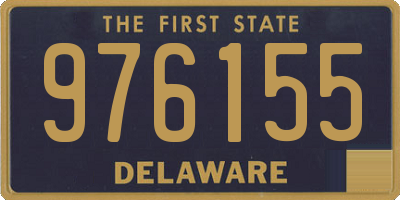 DE license plate 976155