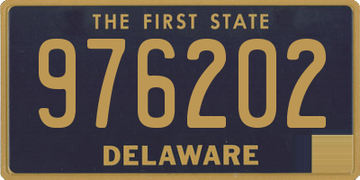 DE license plate 976202